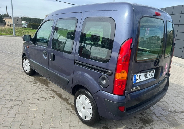 Renault Kangoo cena 7400 przebieg: 270000, rok produkcji 2005 z Bytów małe 379